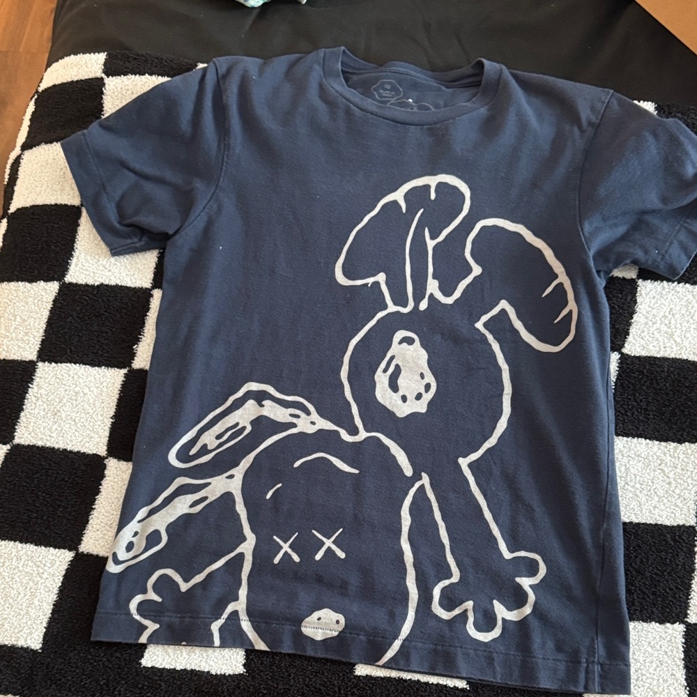 KAWS x PEANUTS Collab Vintage Tee